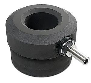 PSS Carbon Flange - 1" Shaft (No Hose Barb)