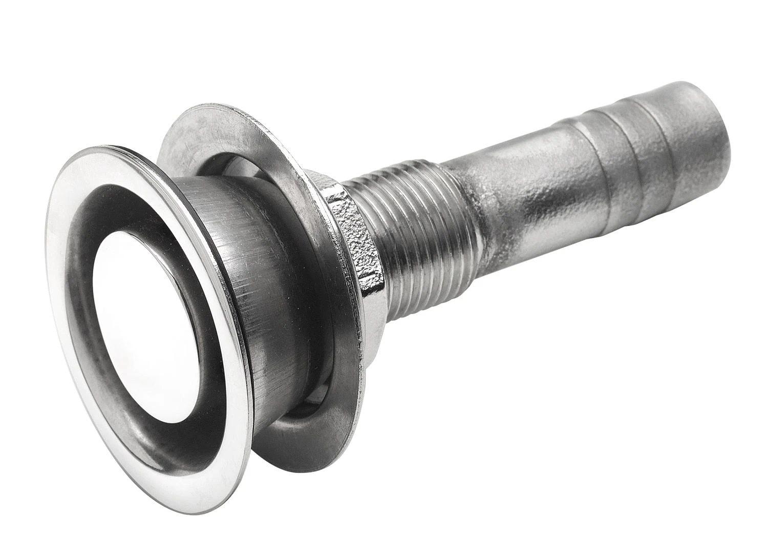 AIR-VENT NIPPLE S/S 316 FOR HOSE Ø 16 MM STRAIGHT thumbnail 1