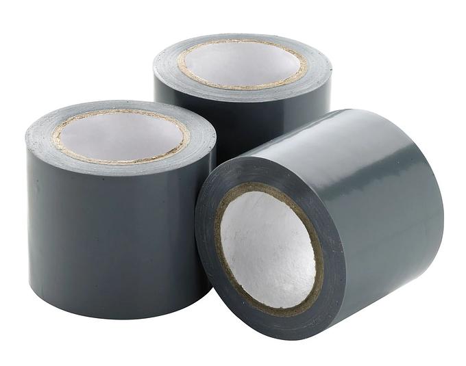 Self-adhesive tape, aluminium roll of 30m