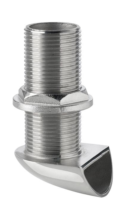 Air vent, stainless steel, polished finish, G1/2''
