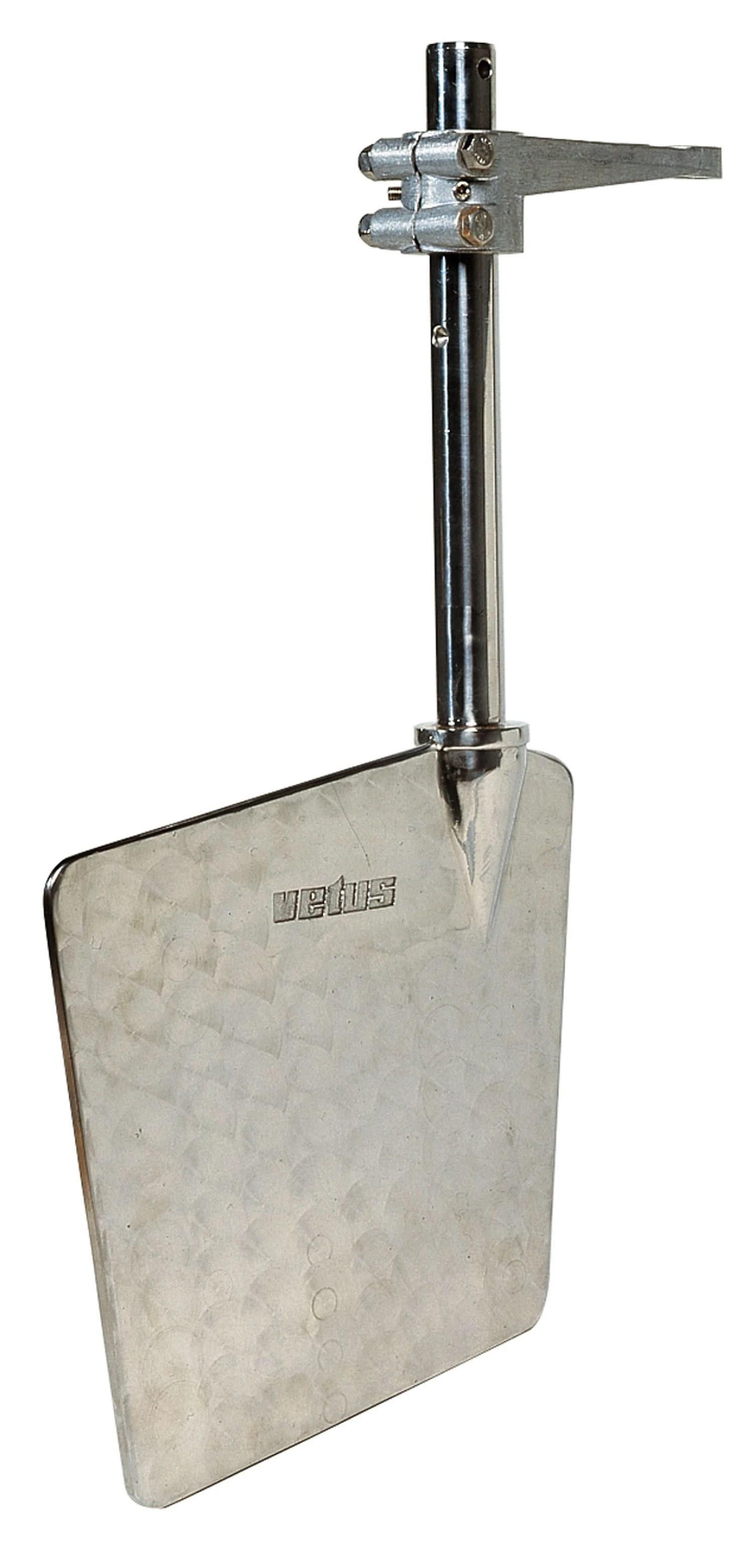 VETUS stainless steel rudder, length 500 mm, including rudder arm thumbnail 1