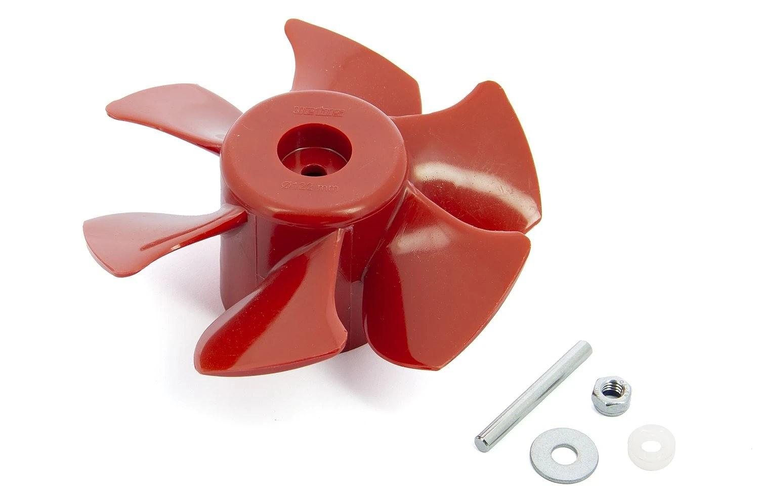 6-blade propeller, 125mm diameter, for 35/45kgf bow thruster thumbnail 2