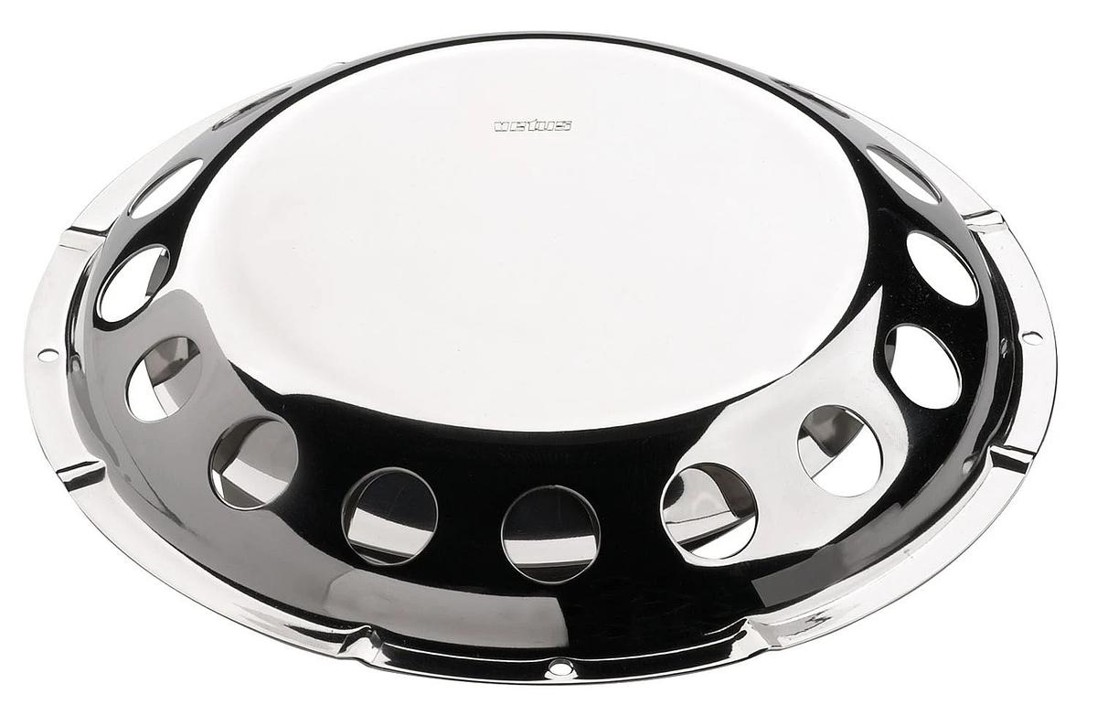 VETUS closable deck ventilator UFO2, SS, incl. plastic trim ring