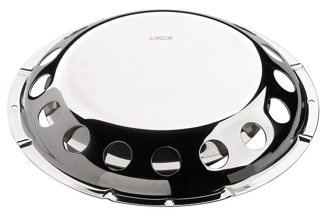 VETUS closable deck ventilator UFO2, SS, incl. plastic trim ring