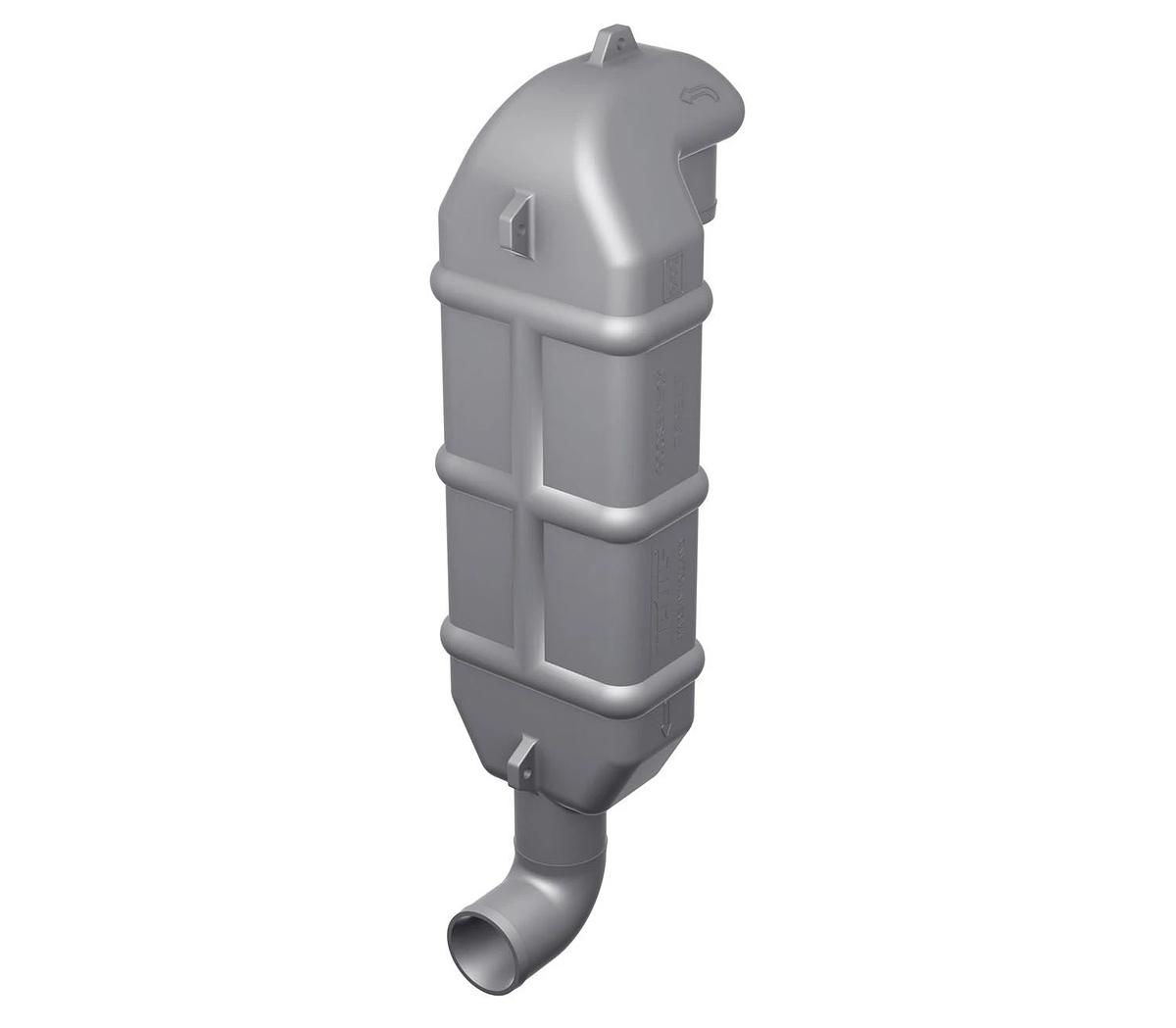 VETUS plastic gooseneck type LT45, 45mm