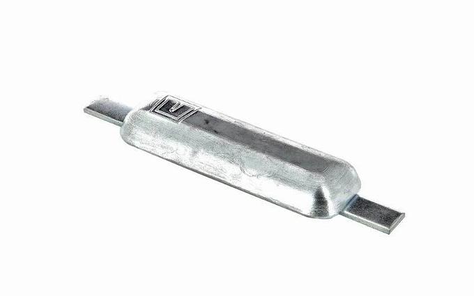 Weld-on hull anode, aluminium, 1,1 kg