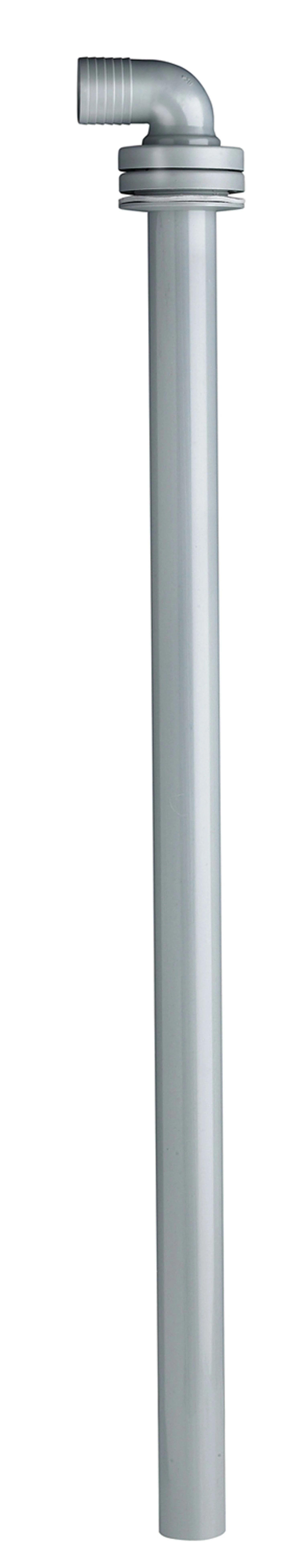 Extraction pipe L = 780mm hose nipple 38mm diameter, right angle thumbnail 1