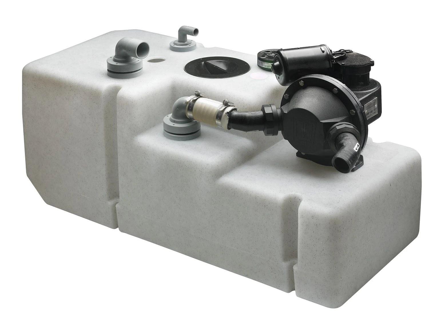 Waste water tank system 88lt, includes 12V pump & sensor thumbnail 1