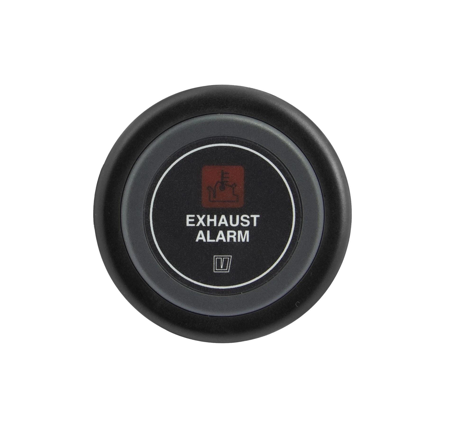 VETUS exhaust temperature alarm, black, 12V, cut-out size 52mm thumbnail 1