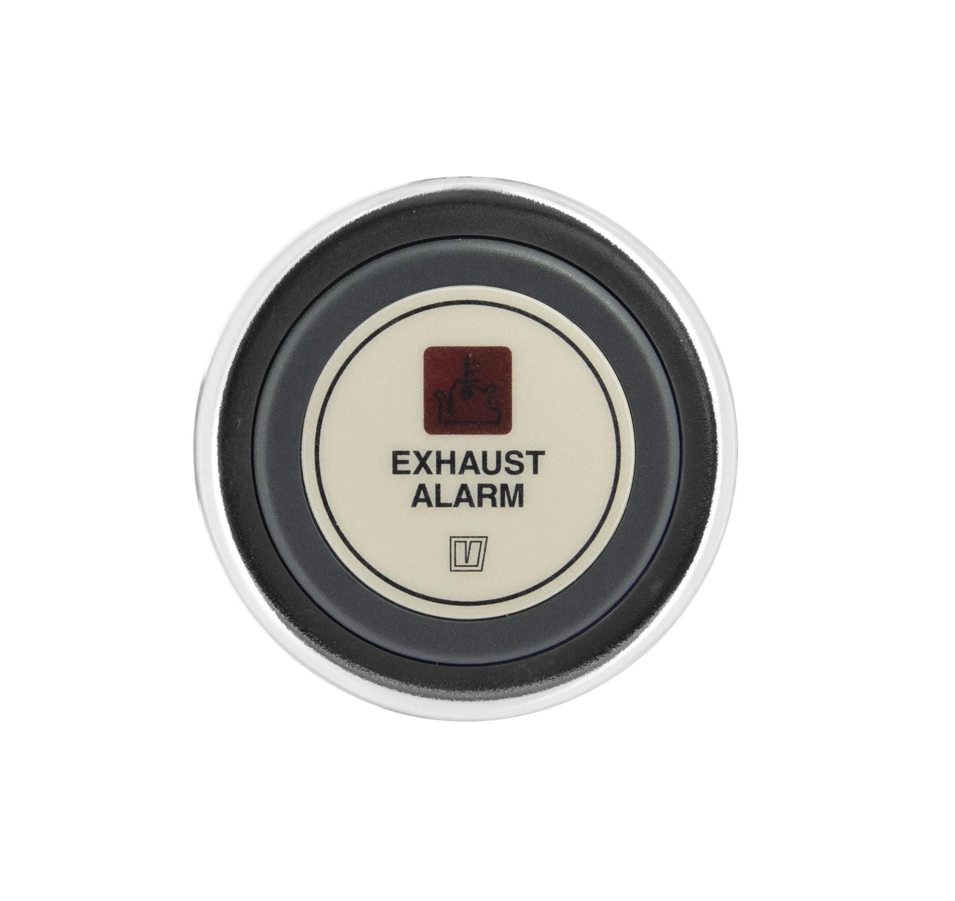 VETUS exhaust temperature alarm, white, 12V, cut-out size 52mm thumbnail 1
