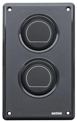 VETUS extension panel for 2 instruments with cut-out diameter of 52mm thumbnail 1