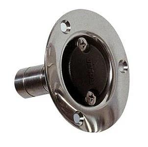 Stainless steel breather nippleØ 19 mm. straight thumbnail 1
