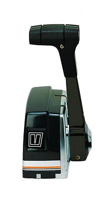 Single lever remote control, top mounting, synthetic handle and housing thumbnail 1