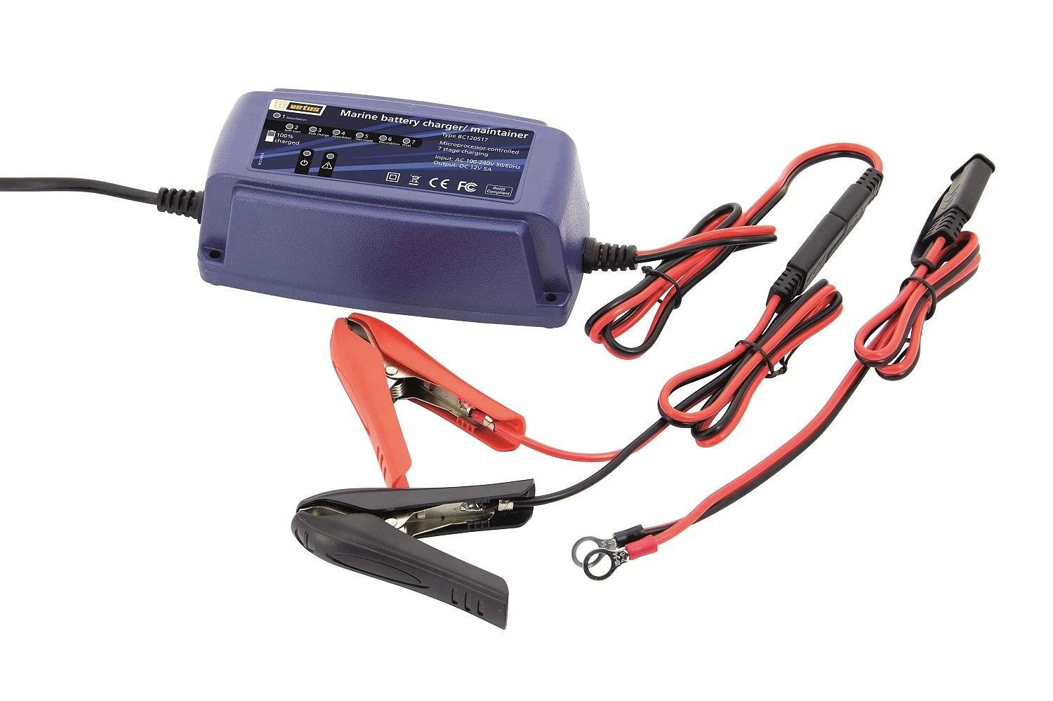 Battery charger, 12V, 5A, 7-Stage charge program thumbnail 1