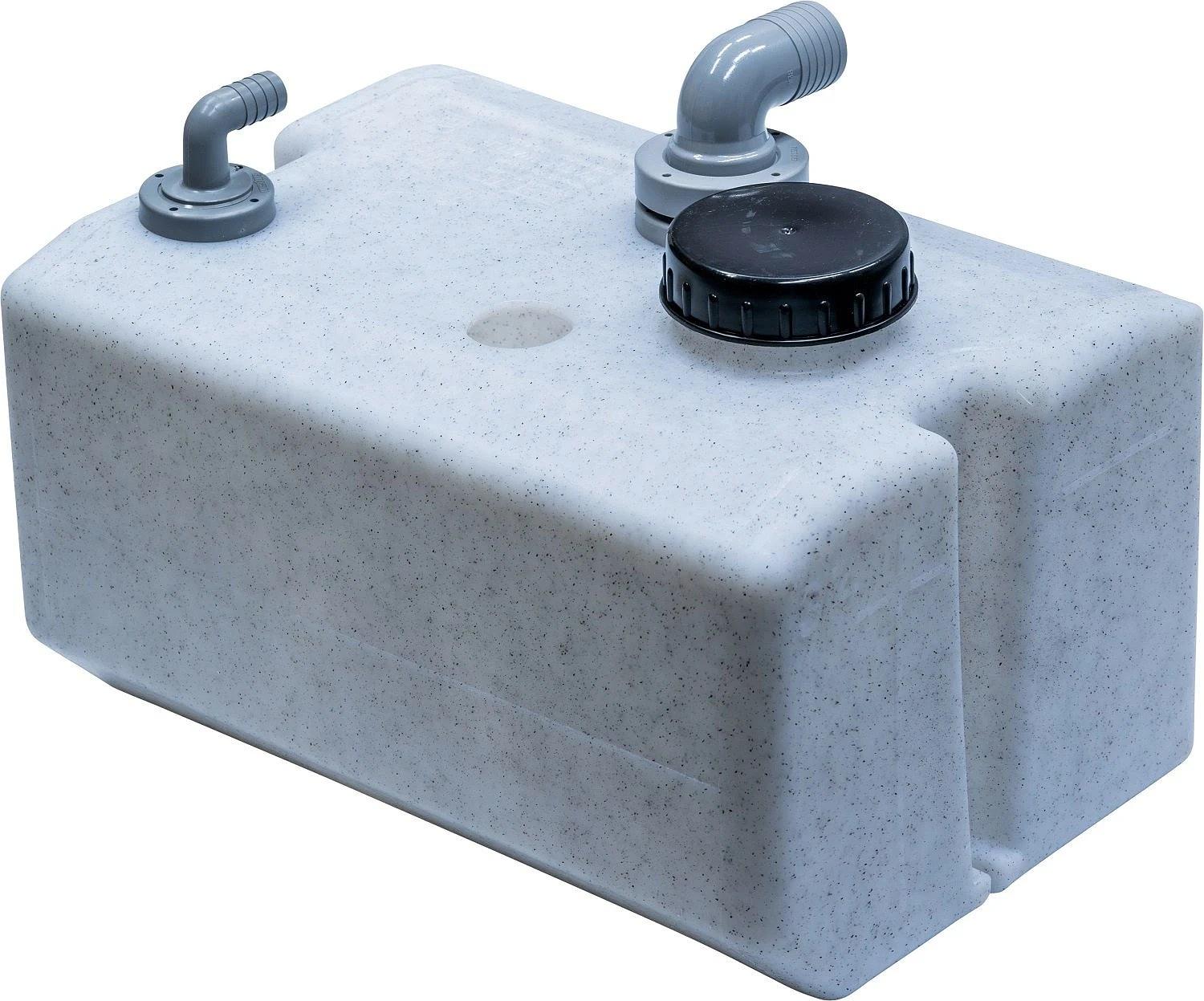 Rigid waste water tank, 25lt, including connections thumbnail 2