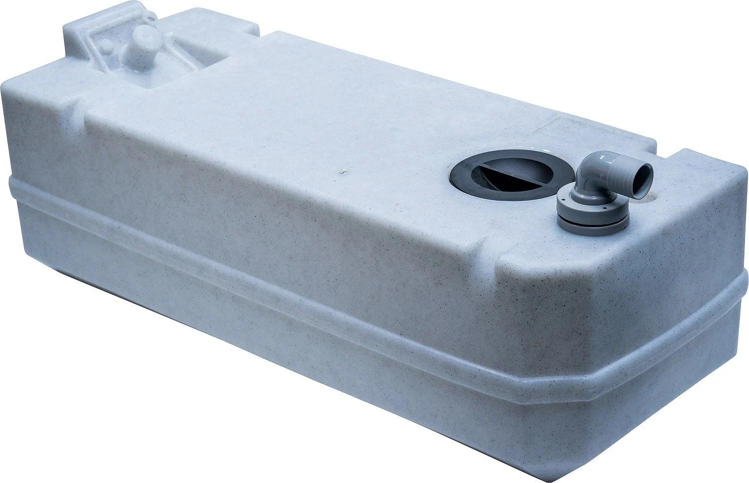 VETUS rigid waste water tank, 80lt, including connections thumbnail 2