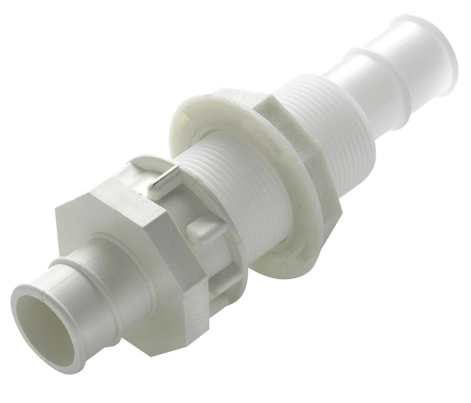 Bulkhead connector, Delrin, for hose Ø 32 mm (1 1/4") thumbnail 2