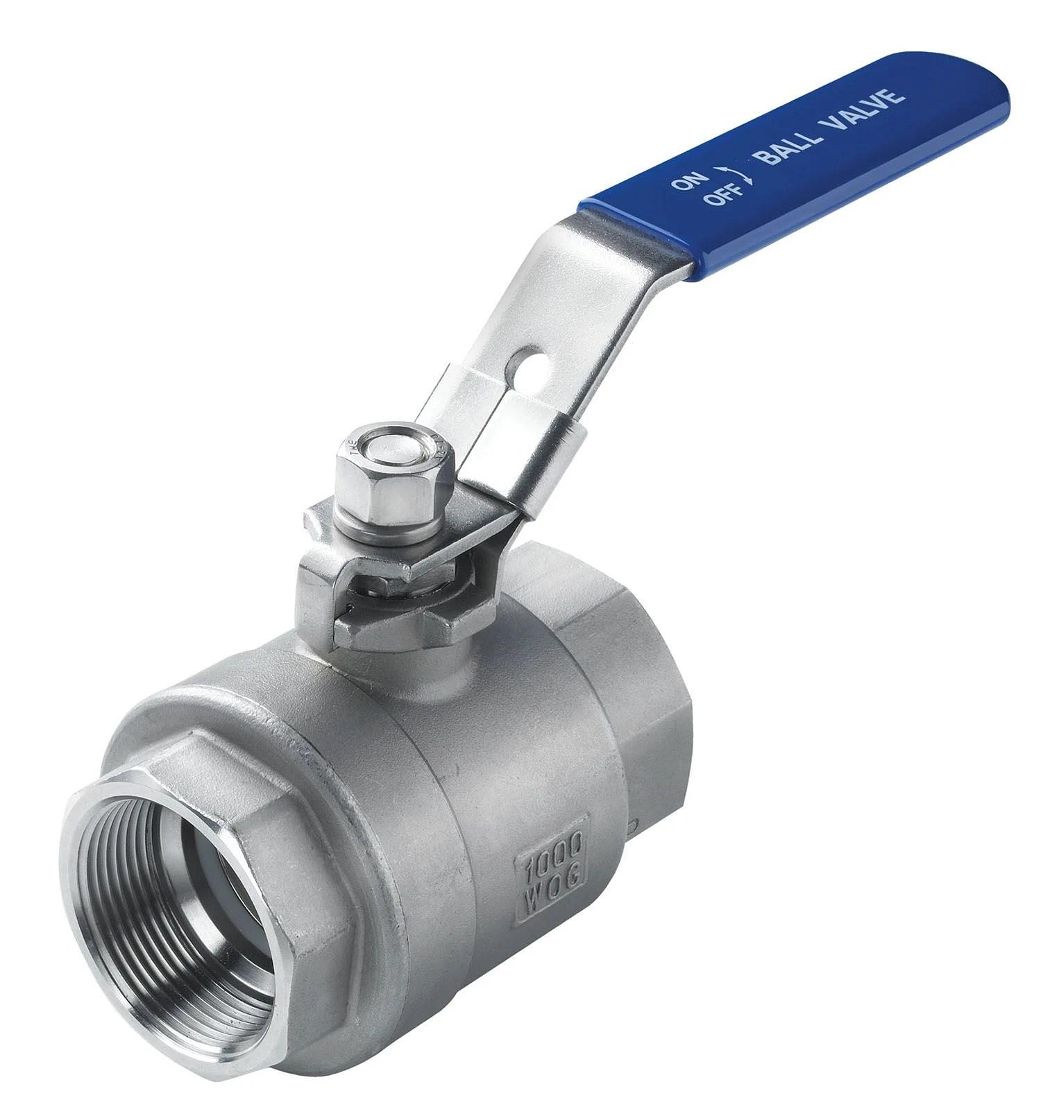 Ball valve, stainless steel, G¾ thumbnail 1