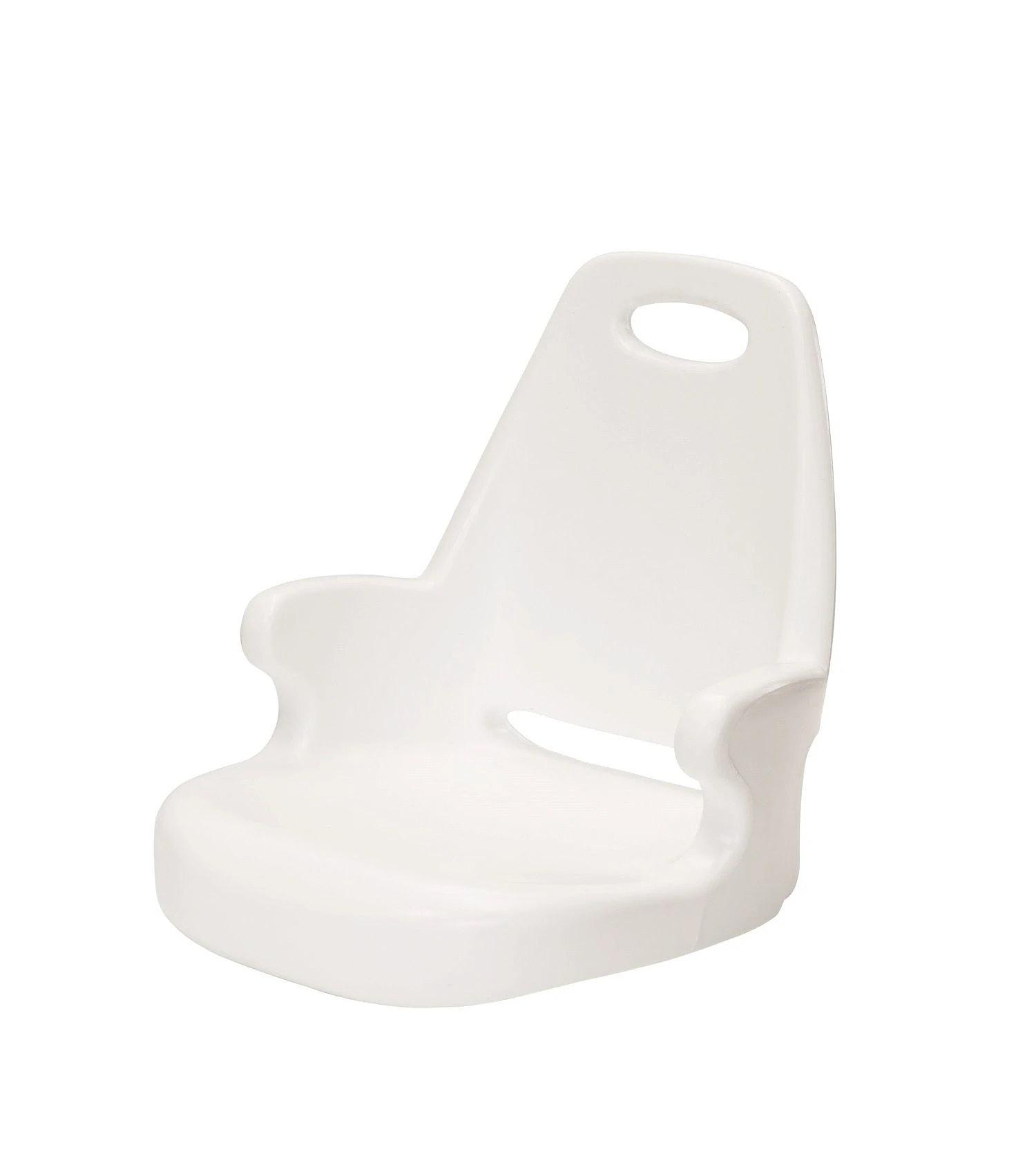 Seat "Captain" white molded shell thumbnail 1