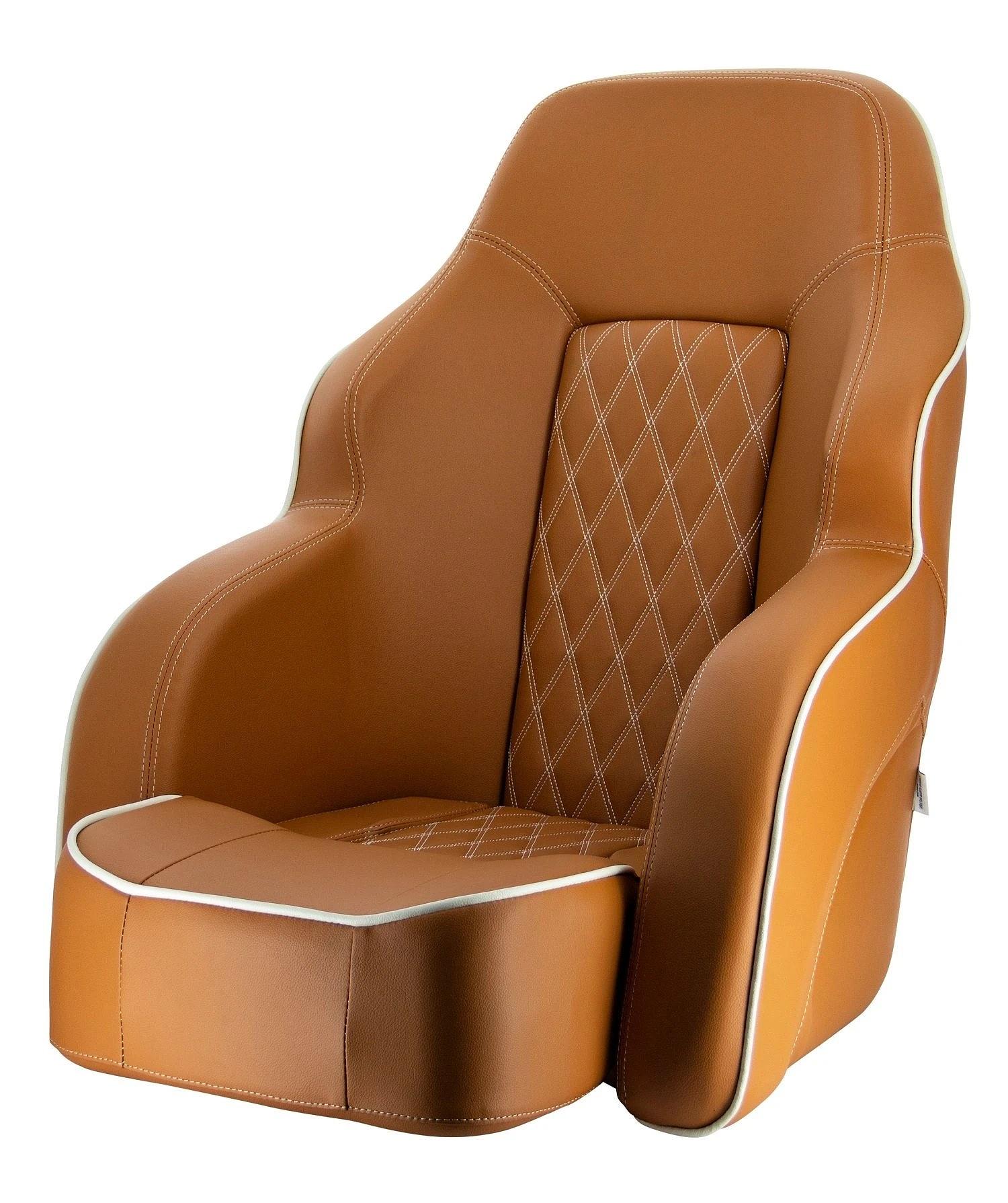 Seat "Commander", skai orange brown (cognac), thumbnail 2