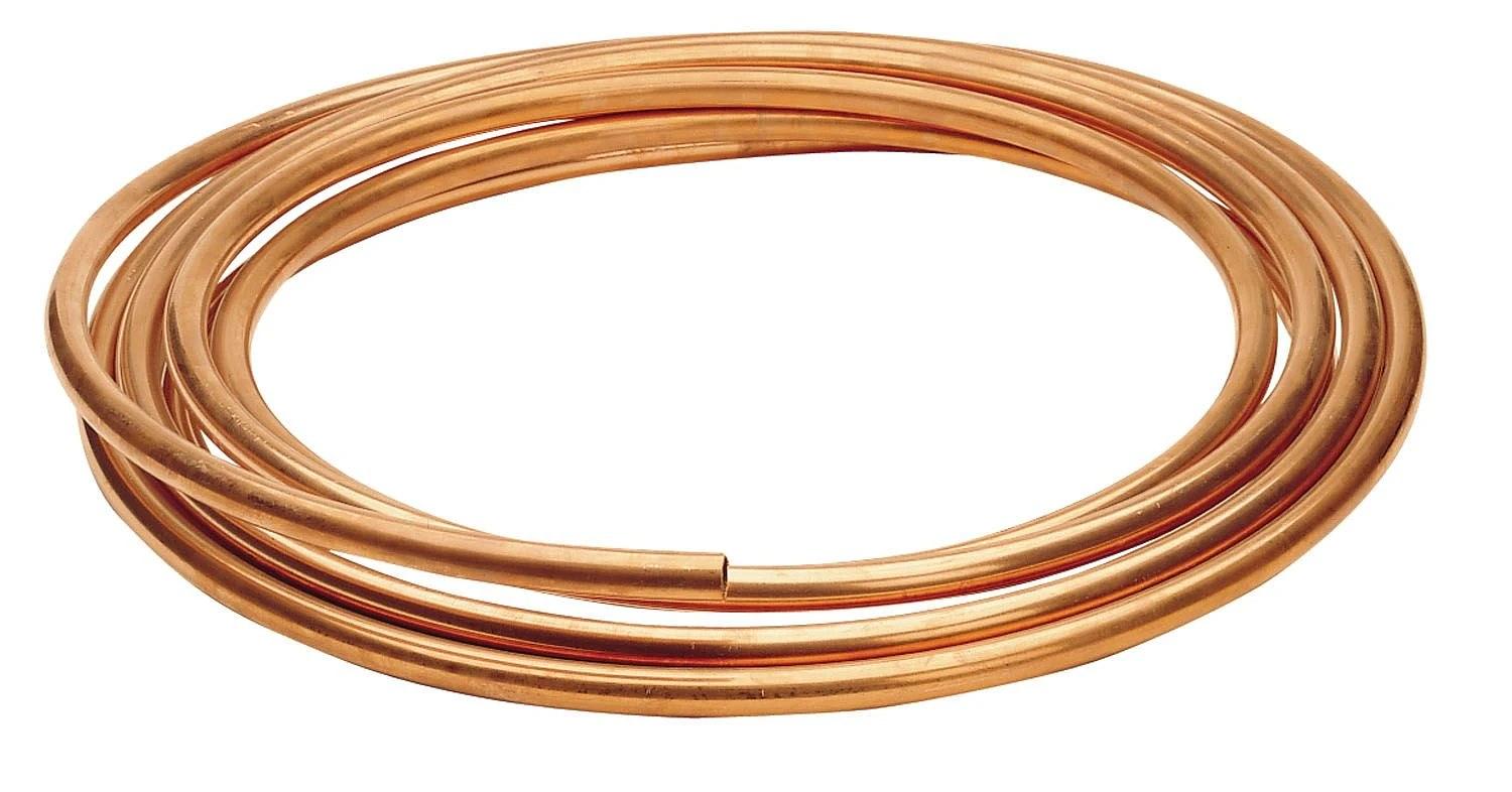VETUS copper tubing, 8 x 10 mm, per roll of 20 meter thumbnail 2