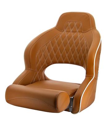 Seat "Pilot", skai orange brown (cognac), thumbnail 1