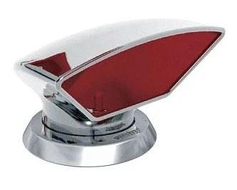 VETUS cowl ventilator DONALD, 75 mm, SS 316, red interior thumbnail 2