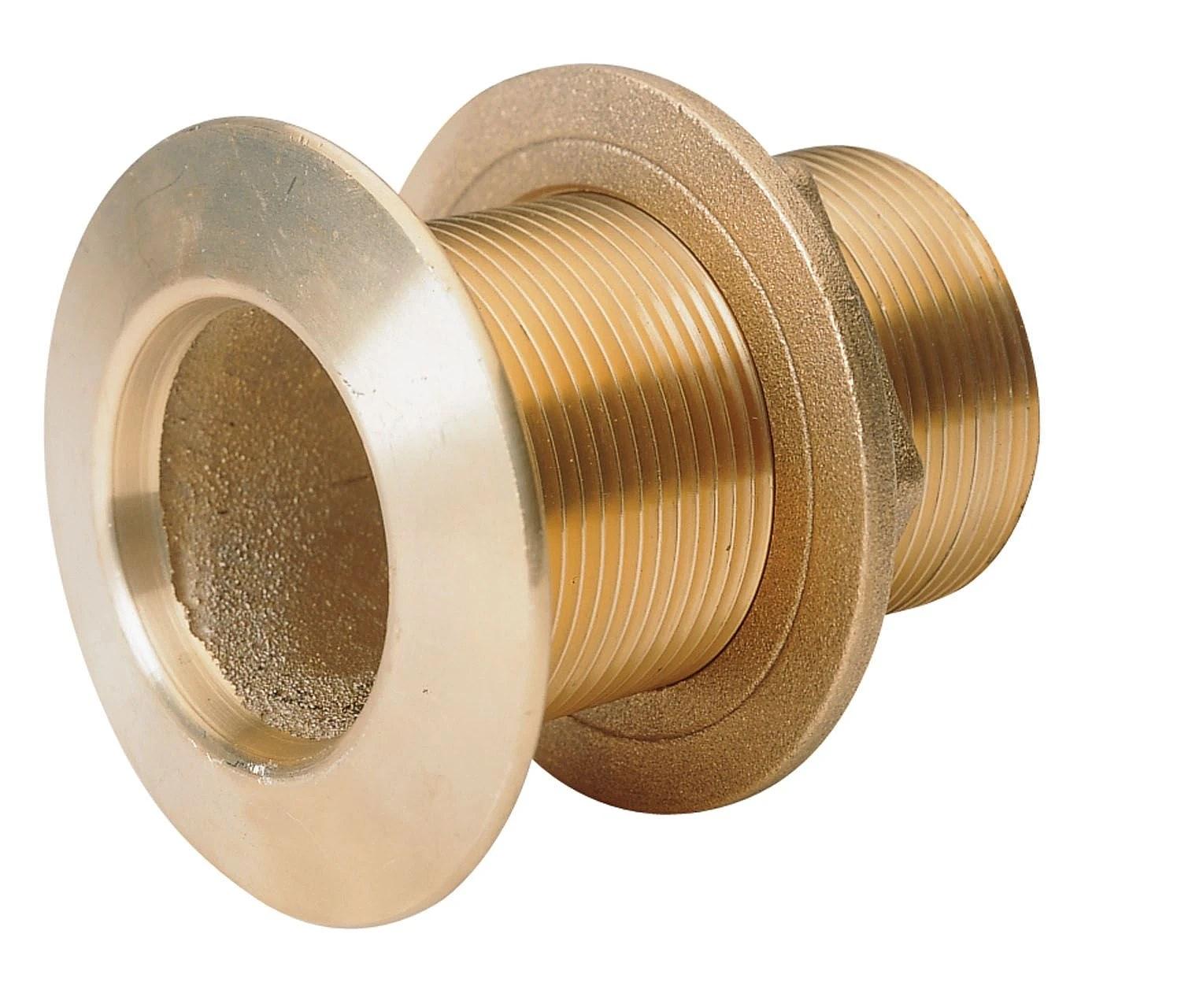 Thru-hull brass, G½ thumbnail 2
