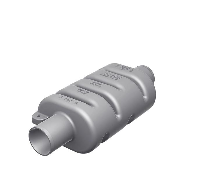 VETUS plastic muffler type MP45