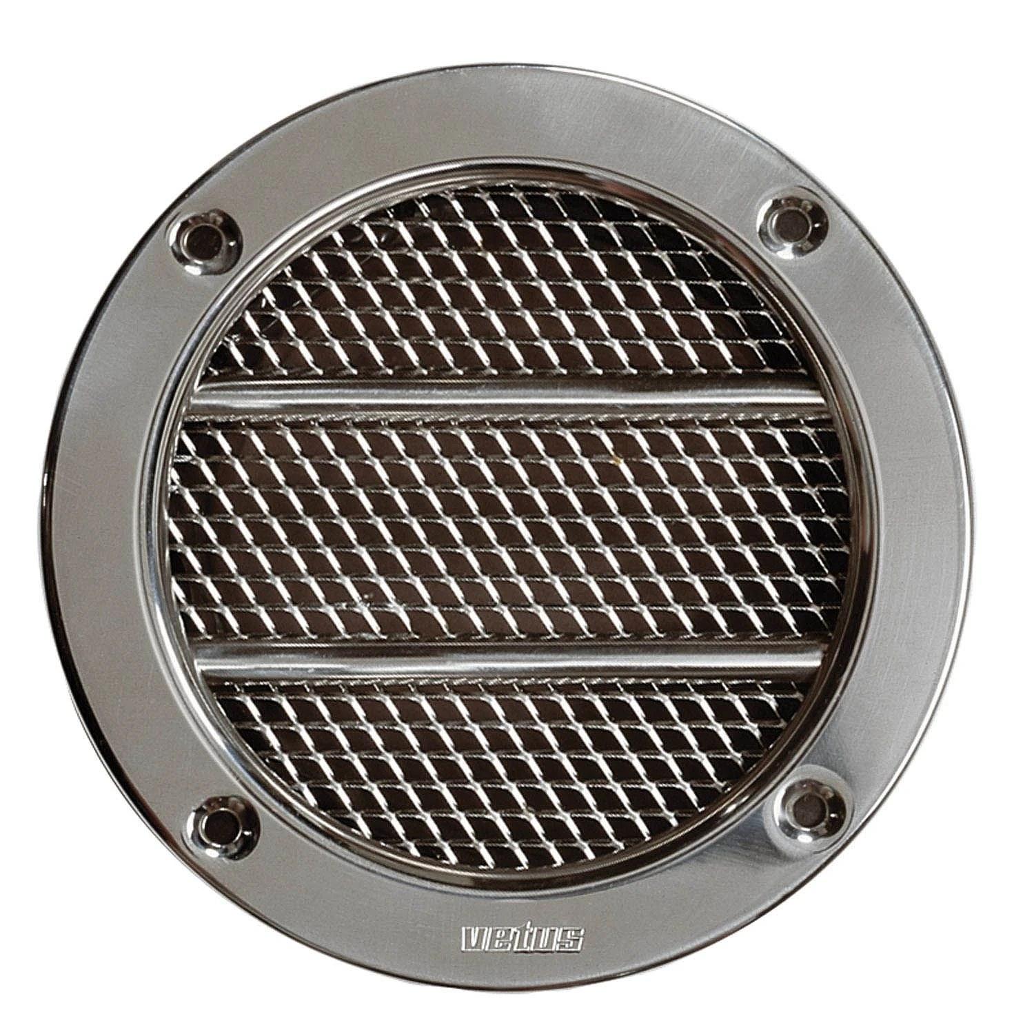 Round air suction vent type 110, with stainless steel (AISI316) grille and synthetic housing thumbnail 1
