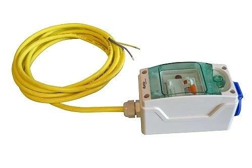 Electrical cabinet RCBO, single Schuko wall socket, 30mA/16A, housing IP65 thumbnail 1