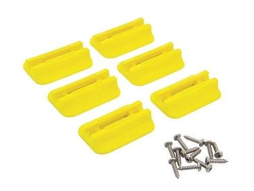 Dock clip shore power 16A cable (set of 6 pieces) including mounting screws thumbnail 1