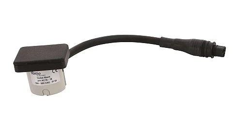 Quick-Connect - Schuko wall socket 16A, black, flush-mounted thumbnail 1