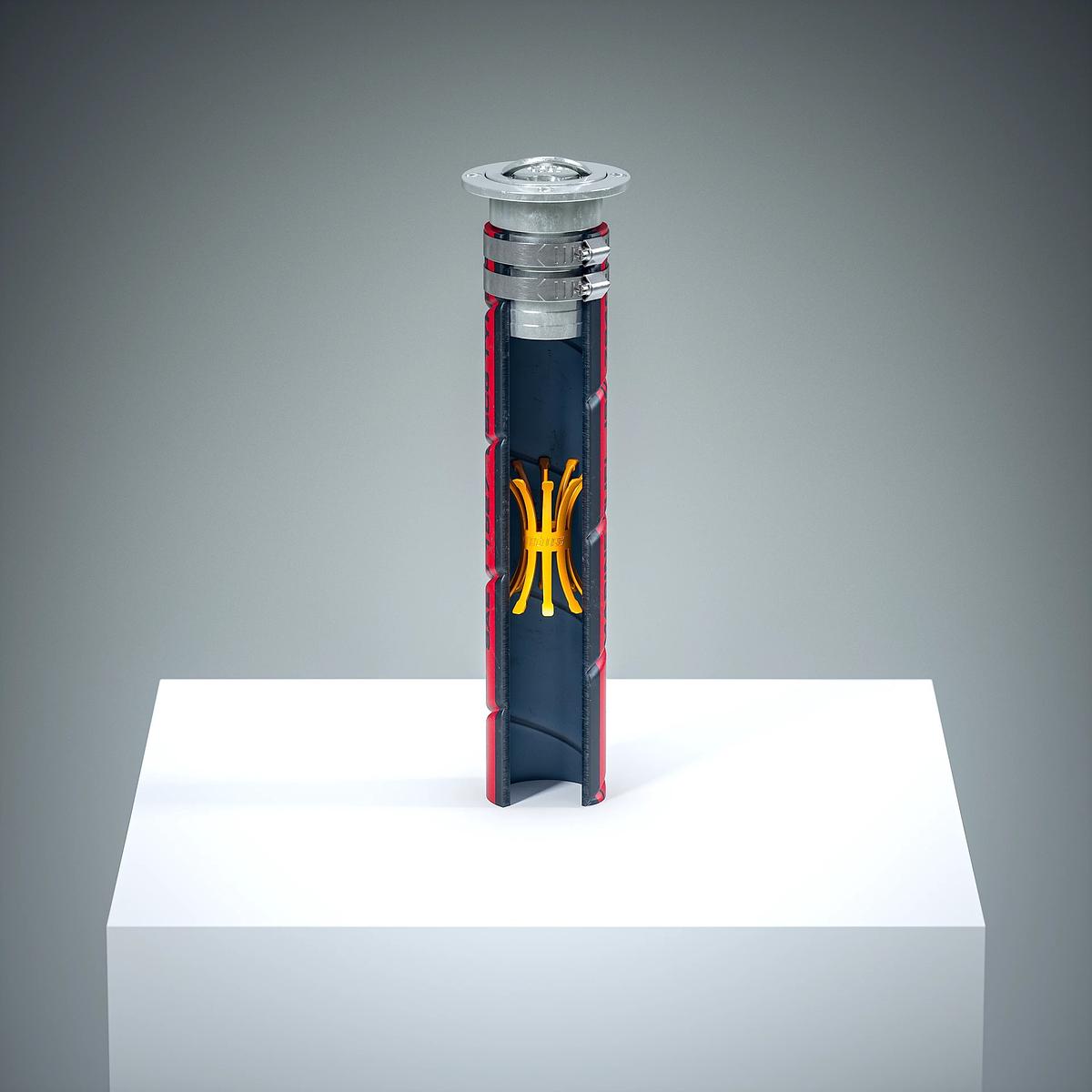 VETUS fuel theft security device for hose diameter 38 and 51 mm
