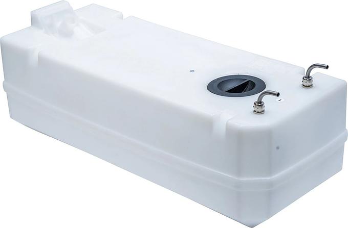 VETUS diesel fuel tank incl. connections, 80lt, for 10mm hose