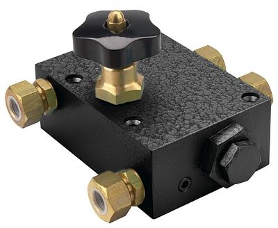 Single non-return valve (G1/2) with by-pass valve thumbnail 1