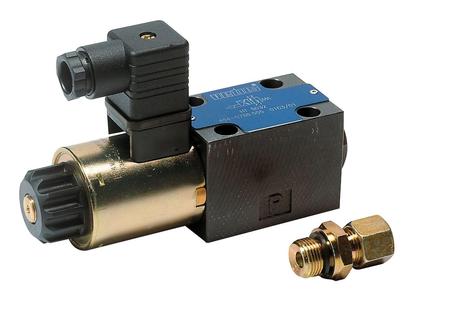 Single-step load-sensing device, including electrical connection box thumbnail 1