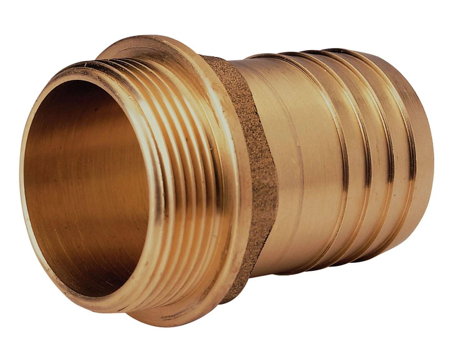 Hose connector, bronze, G 1/2 x 13 mm thumbnail 1