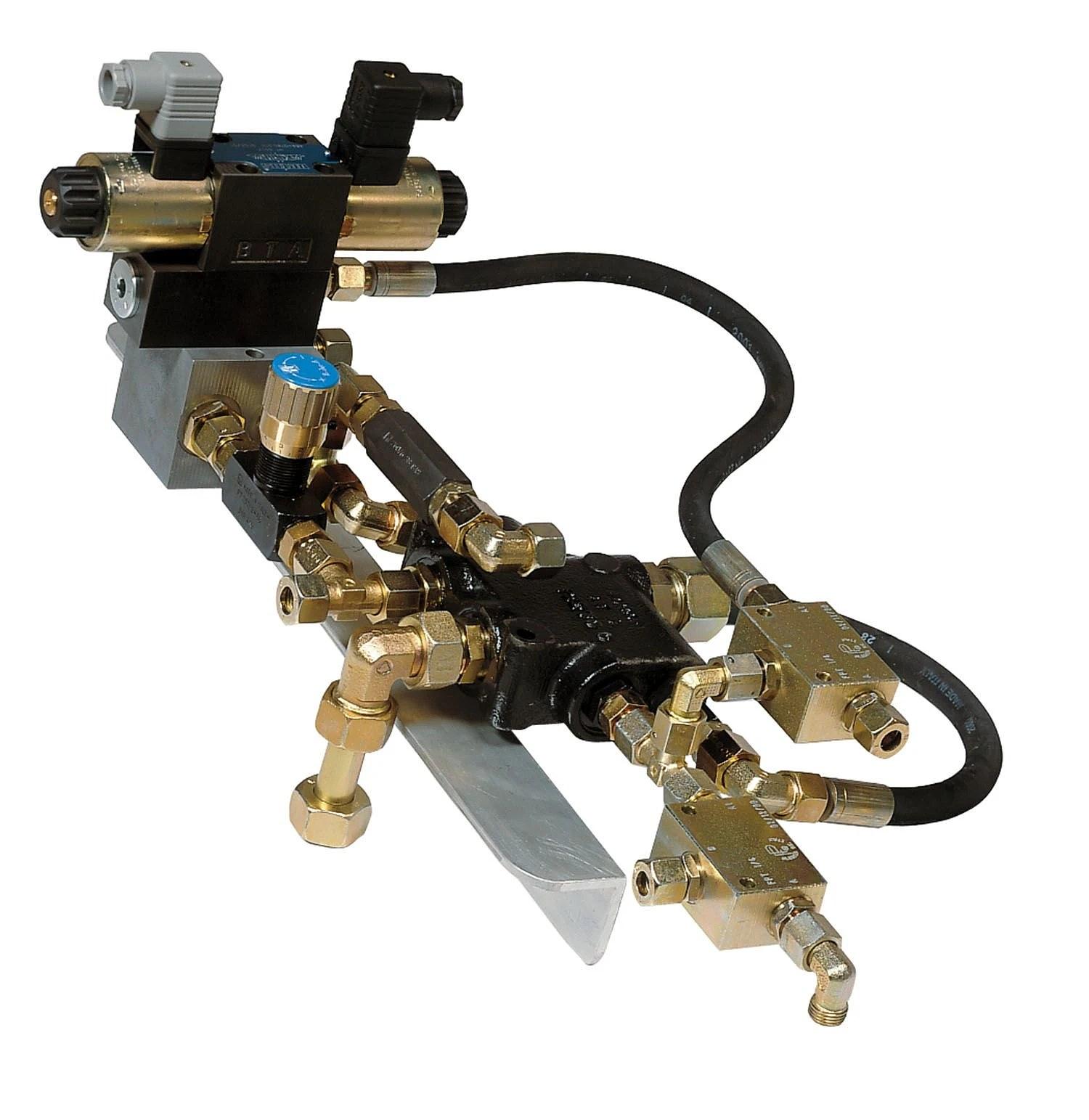 Control unit for power steering and autopilot