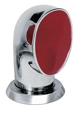 VETUS cowl ventilator JERRY, 75 mm, SS 316, red interior thumbnail 1