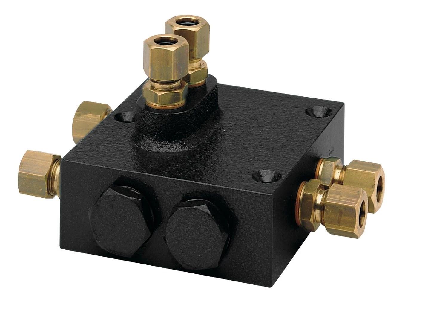 Dual non-return valve block without fittings, to be used with cylinders MTC3008 to MTC17510 thumbnail 1