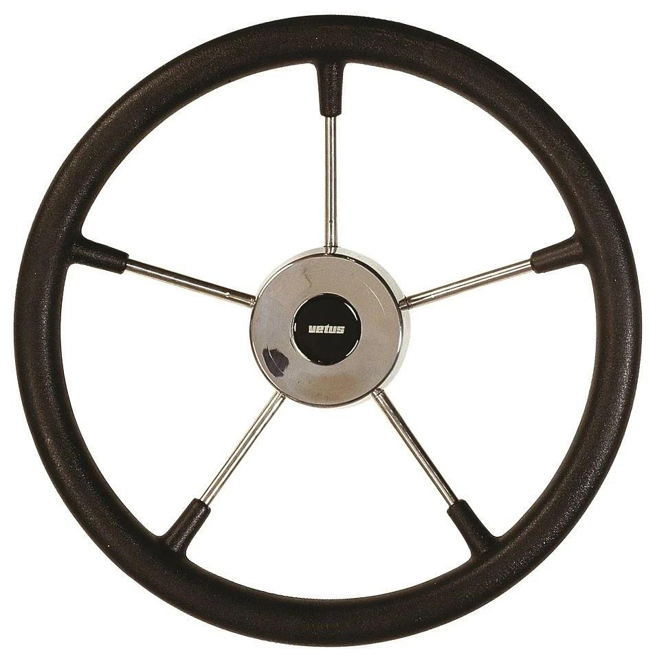 VETUS steering wheel (360 mm - 14") with PU-foam layer black thumbnail 2
