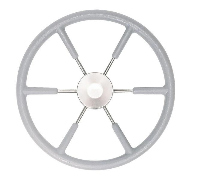 VETUS steering wheel (450 mm - 17") with PU-foam layer grey