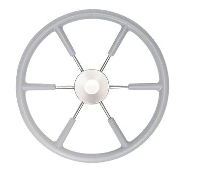 VETUS steering wheel (450 mm - 17") with PU-foam layer black thumbnail 1