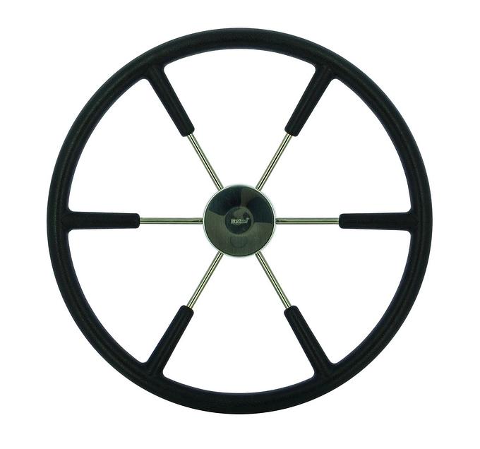 VETUS steering wheel (550 mm - 21") with PU-foam layer black