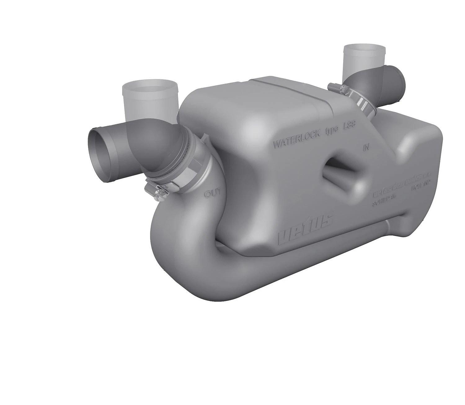 VETUS waterlock for long exhaust systems, type LSS, 51mm thumbnail 1