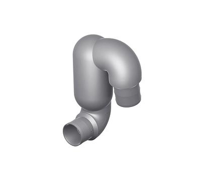 VETUS gooseneck type LT, inlet/outlet 102mm thumbnail 1