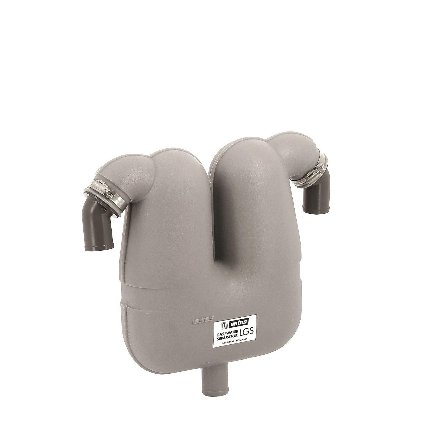 VETUS gas/water separator, 50mm rotating connections, 38mm drain thumbnail 2