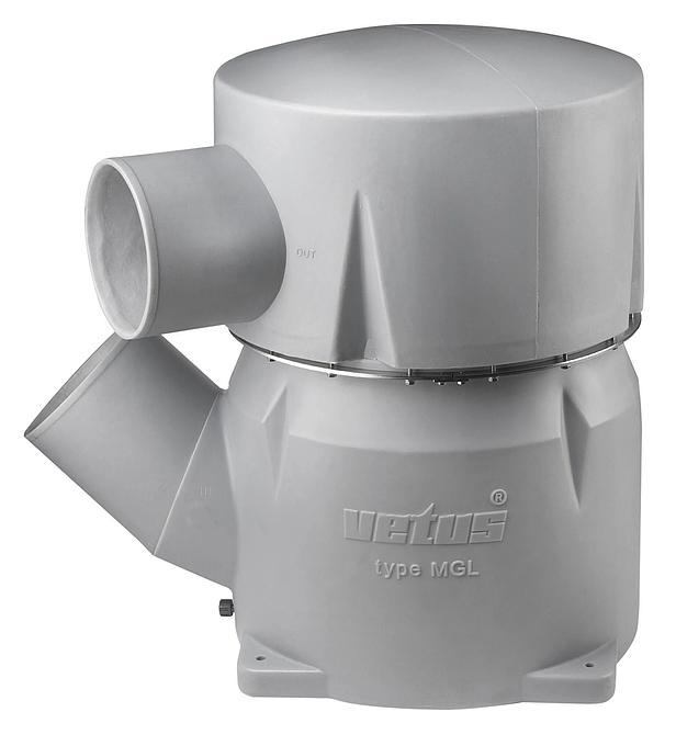 VETUS waterlock type MGL, inlet and outlet 8 inch/203 mm