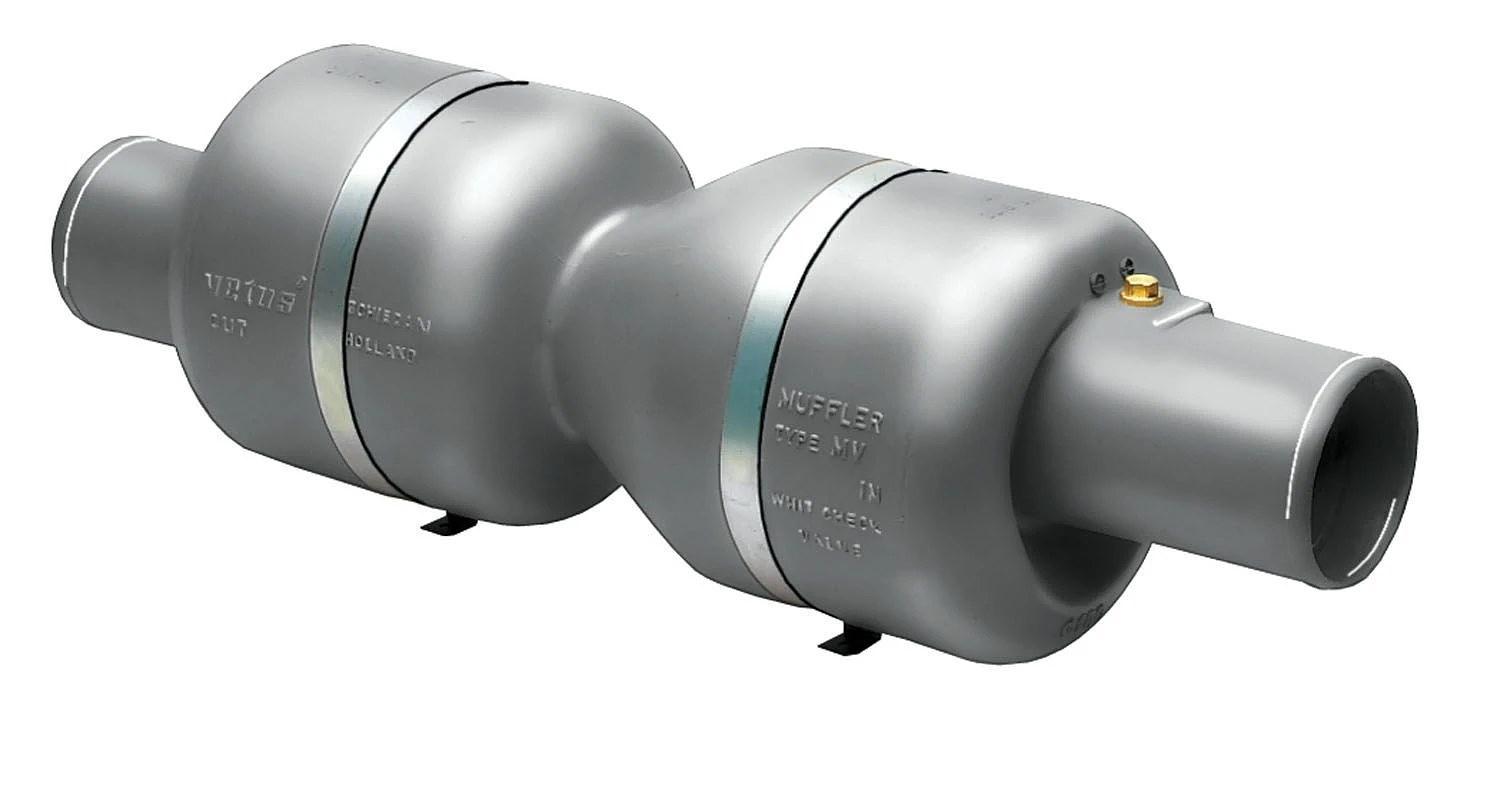 VETUS muffler type MV, 90mm, for high-performance craft thumbnail 2